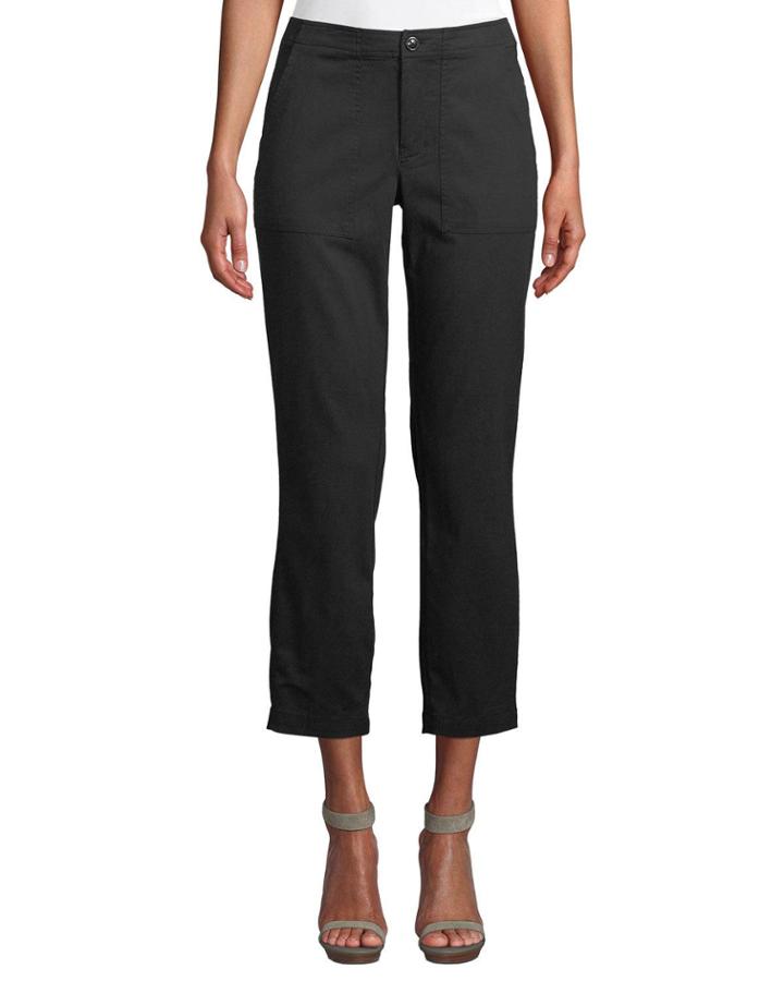 Utility Pocket Ankle Trouser Pants