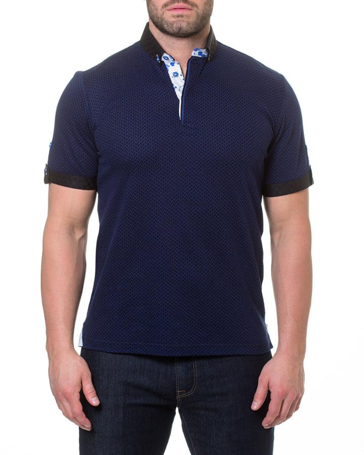 Men's Paver Navy Printed