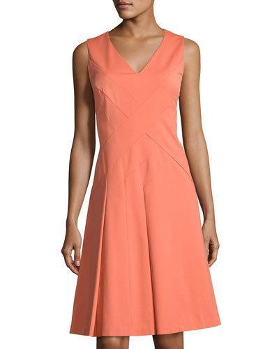 Emery Sleeveless A-line Dress