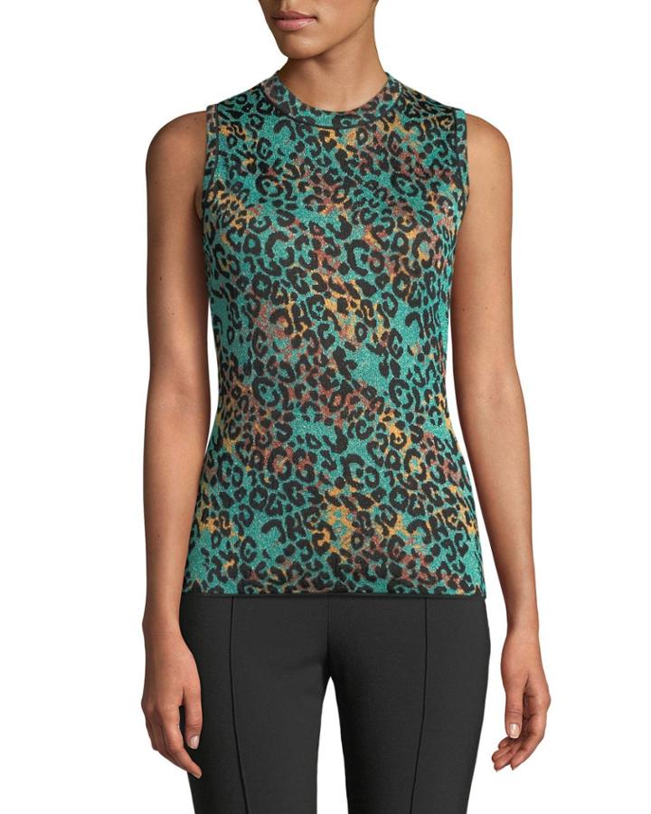 Metallic Animal-print