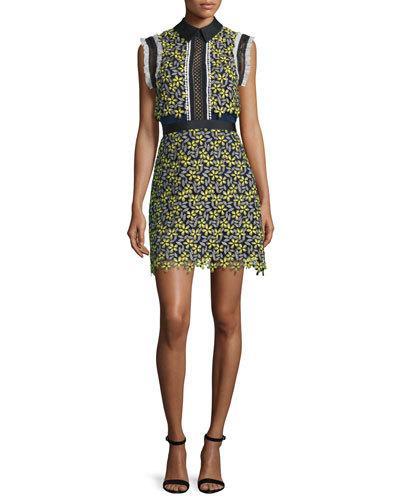 Sleeveless Sculpted Daisy