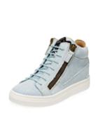 Denim Mid-top Sneakers, Toddler/kids