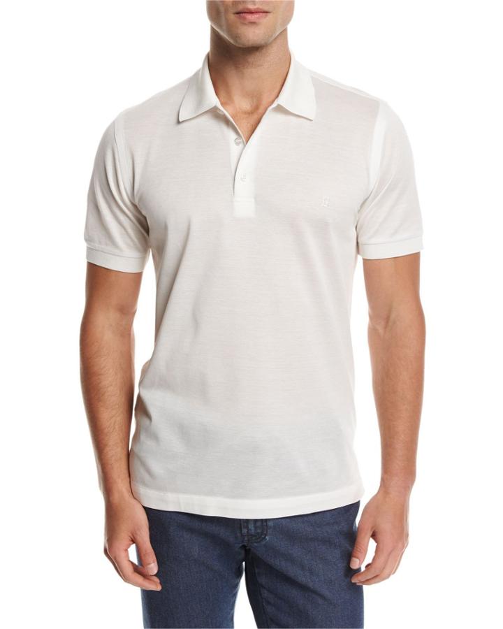 Cotton Pique Polo