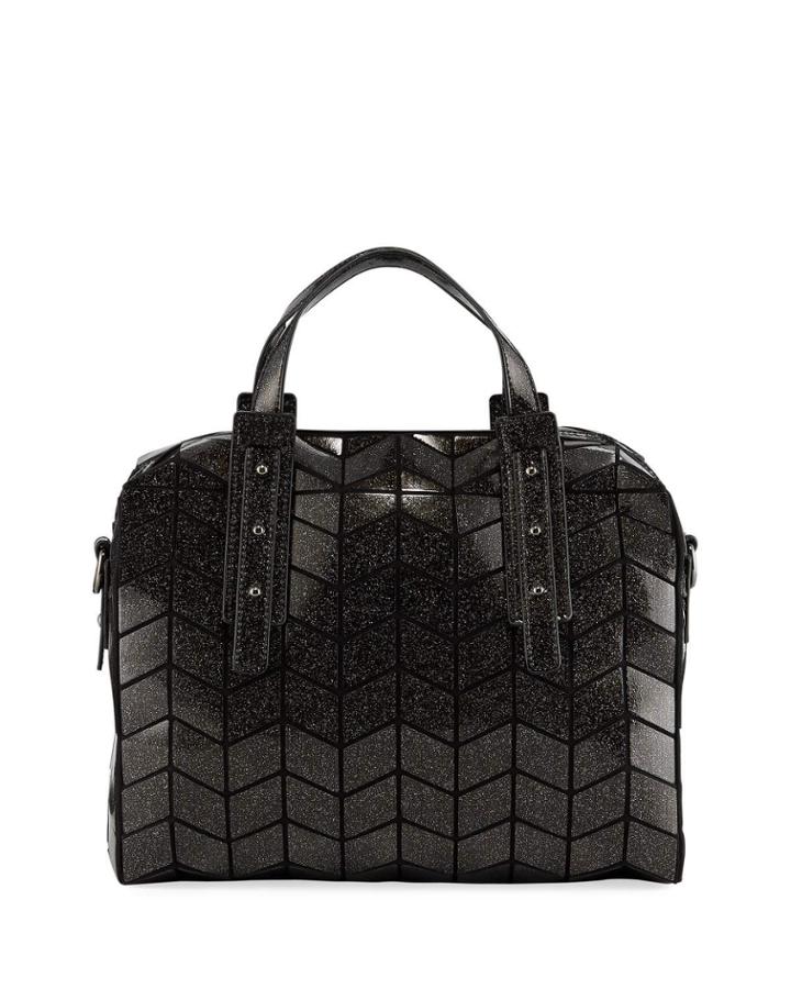 Metallic Geometric Tile Bowling Bag