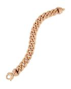 18k Rose Gold Curb Chain Bracelet
