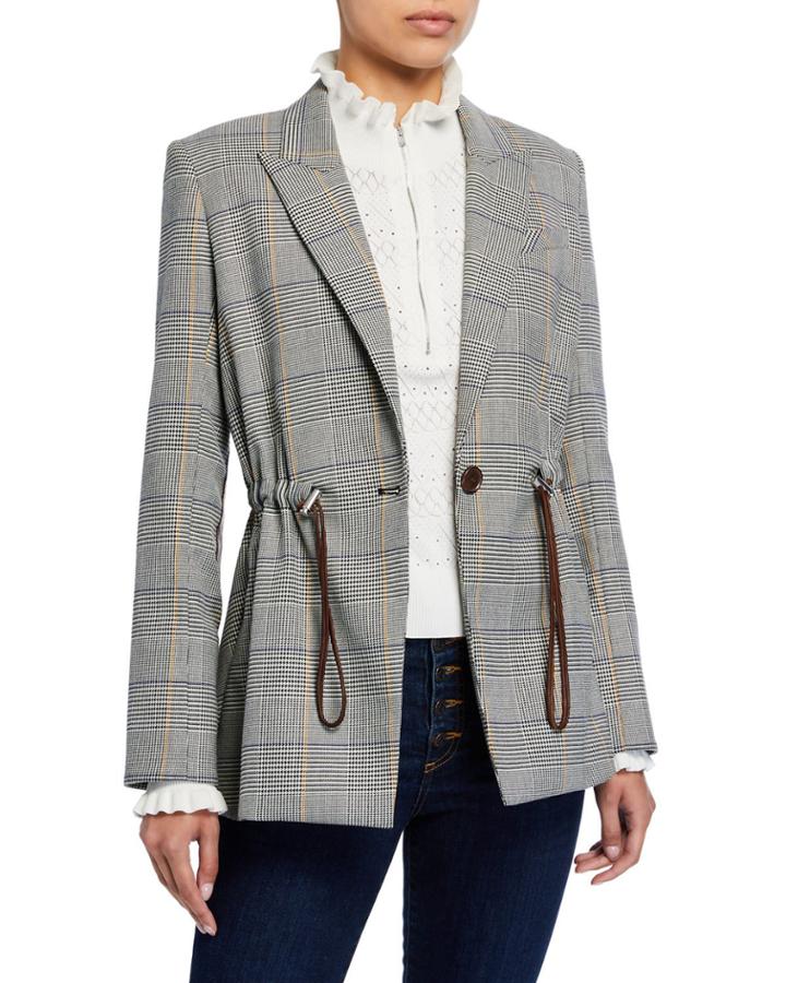 Joshua Dickey Jacket W/ Drawcord Waist