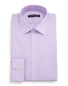 Regular-fit Solid Poplin Dress Shirt,