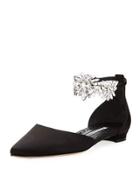 Sicaria Embellished Flat, Black