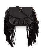 Fringe F/o Xbody Blk