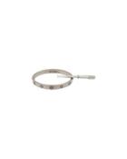 18k White Gold Love Bangle Bracelet,