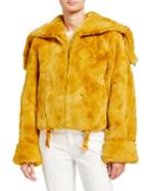 Banff Rabbit Fur Hooded Jacket