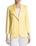 Long-sleeve Knit Jacket, Daisy