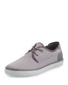 Bergen Canvas Low-top Sneaker, Charcoal/dark Charcoal