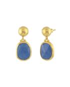 One-of-a-kind Elements Drop Earrings W/ Blue Quartz