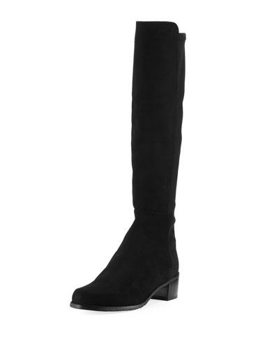 Halfback Suede Stretch Knee Boot