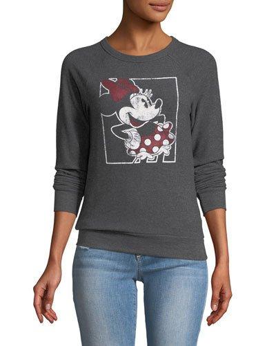 Raglan-sleeve Disney-graphic