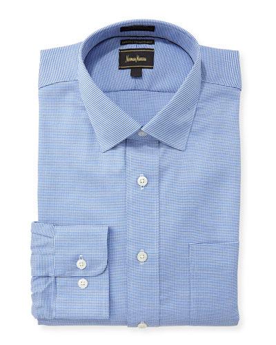 Luxury Techclassic-fit Micro-check Dress