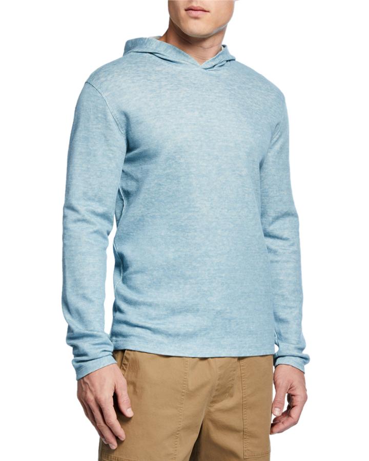 Men's Double-knit Pullover Hoodie
