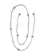 Dot Beaded Wrap Necklace