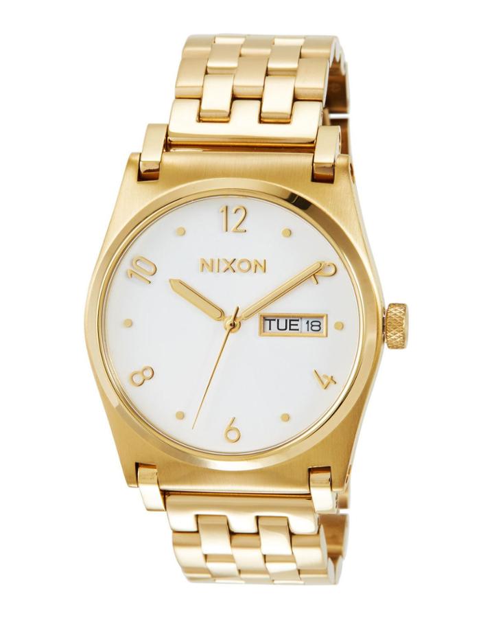 36mm Jane Bracelet Watch, Golden/white