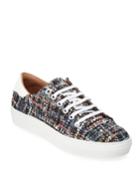 Tweed Boucle Lace-up
