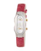 Mini Signature 2-dial Watch, Pink