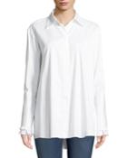 Everlasting Love Cotton Button-front
