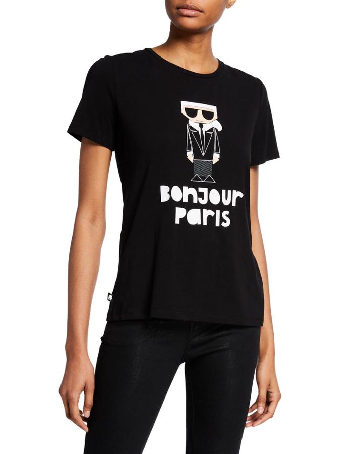 Bonjour Karl Graphic Tee