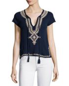 Solney Embroidered Cashmere