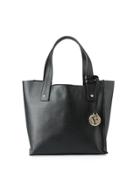 Muse Small Leather Tote Bag, Onyx