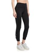 High-rise Moto-lace