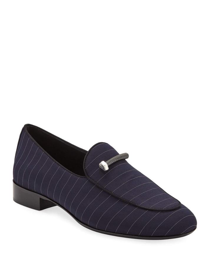 Men's Pinstriped Formal