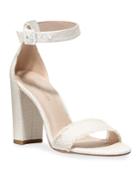 Bonnie Herringbone Block-heel