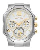 Stainless Steel Chronograph Large Classic Three-hand Watch Head
