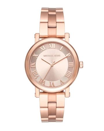 38mm Noire Bracelet Watch, Rose Golden