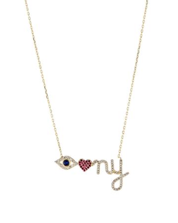 I Love Ny Pendant Necklace