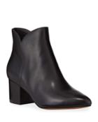 Elyse Leather Ankle Booties