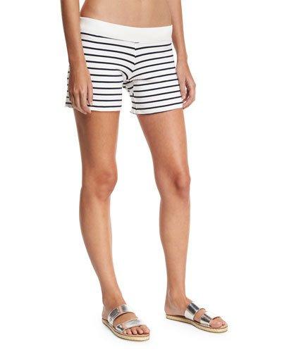 Striped Fleece Coverup