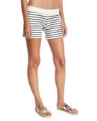 Striped Fleece Coverup