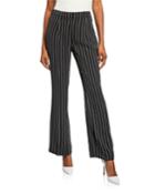 Double Stripe Wide-leg Pants