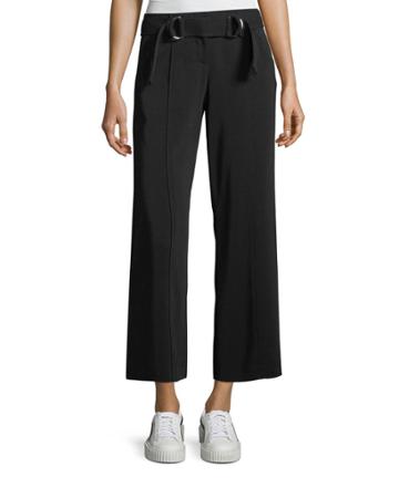 Heri Wide-leg Crepe Pants