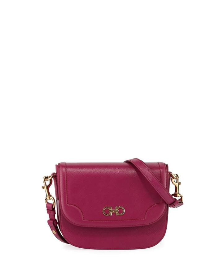 Greta Saffiano Crossbody Bag