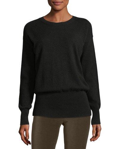 Cashmere Cutout-back Blouson