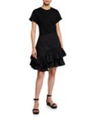 Finn Ruffle Tiered Dress