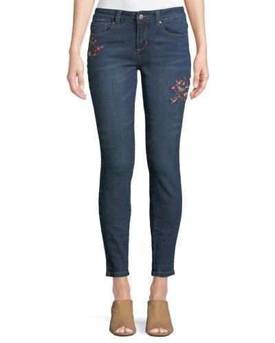Sadie Floral-embroidered