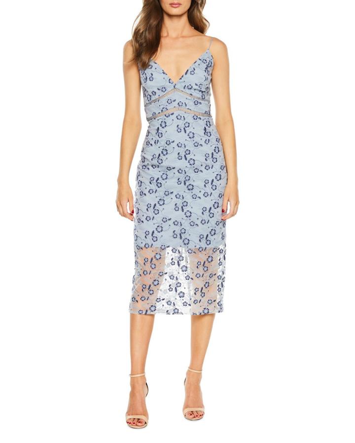 Sapphire Floral Lace
