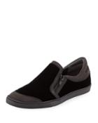 Frida Novel Velvet Slip-on With