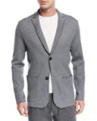 Textured-knit Jersey Jacket