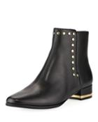 Anais Flat Leather Booties