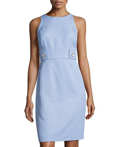 Birdseye Jacquard Sleeveless